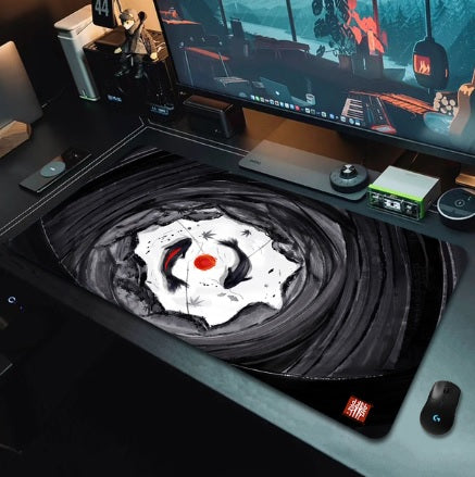 Gaming Desk Pad - Koi Fish Taichi Themes - xxl