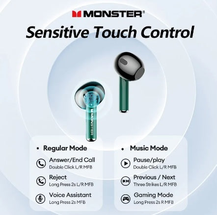 Monster XKT16 Wireless Earphones