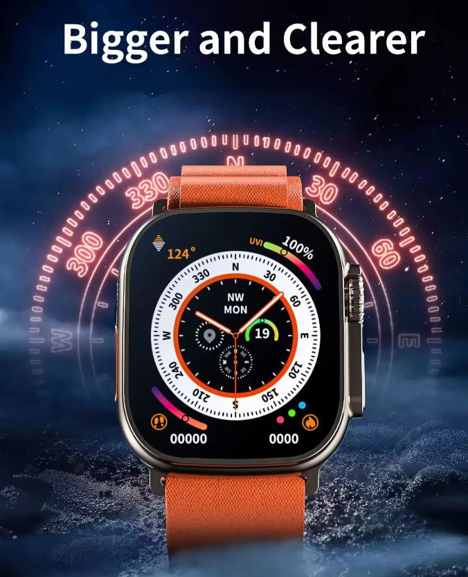 Ultra 8 Pro Smart Watch - 49mm AMOLED Screen