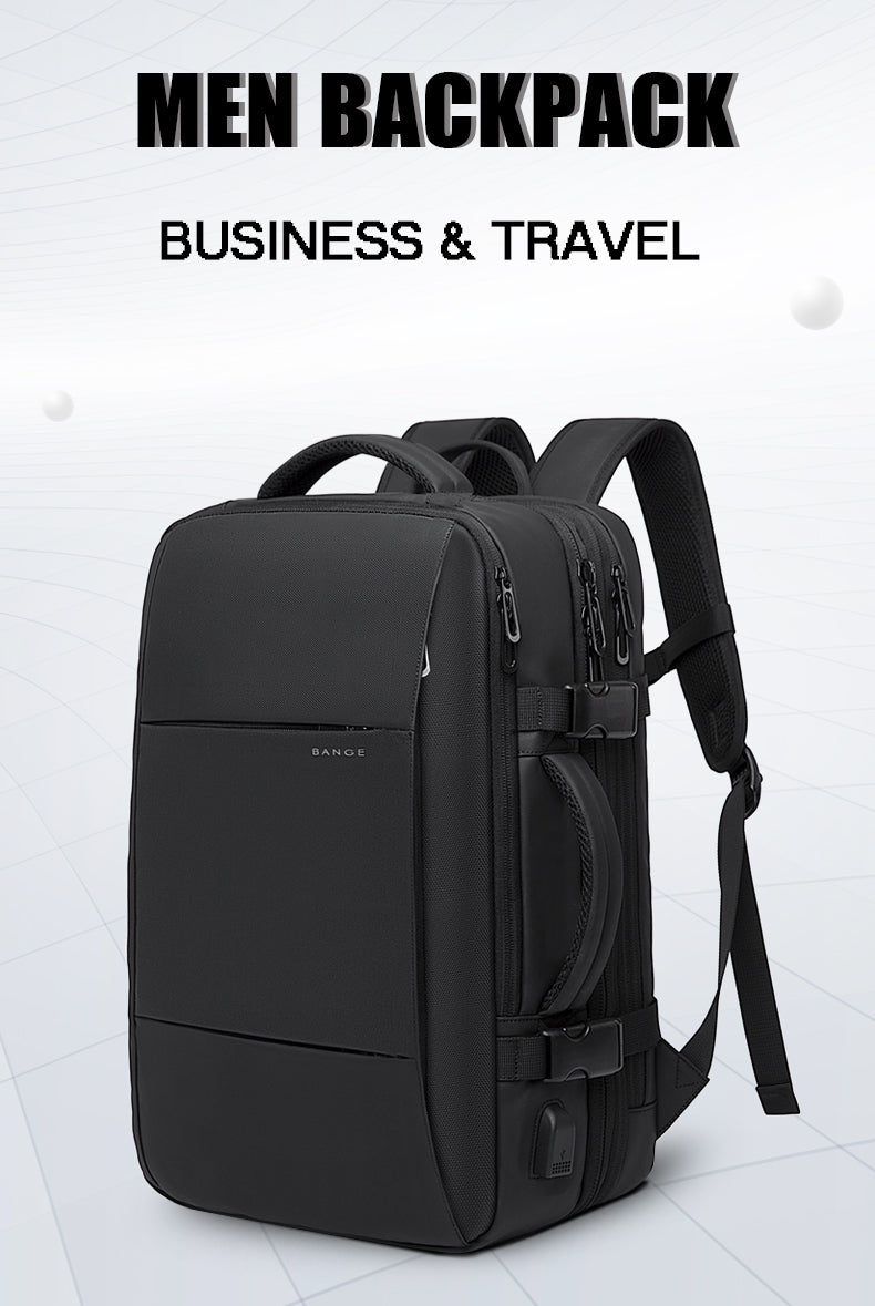 BANGE Travel Business Waterproof Backpack 17.3 Laptop Pocket