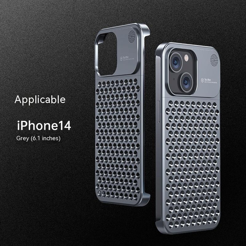 iPhone metal case - cooling - aromatherapy