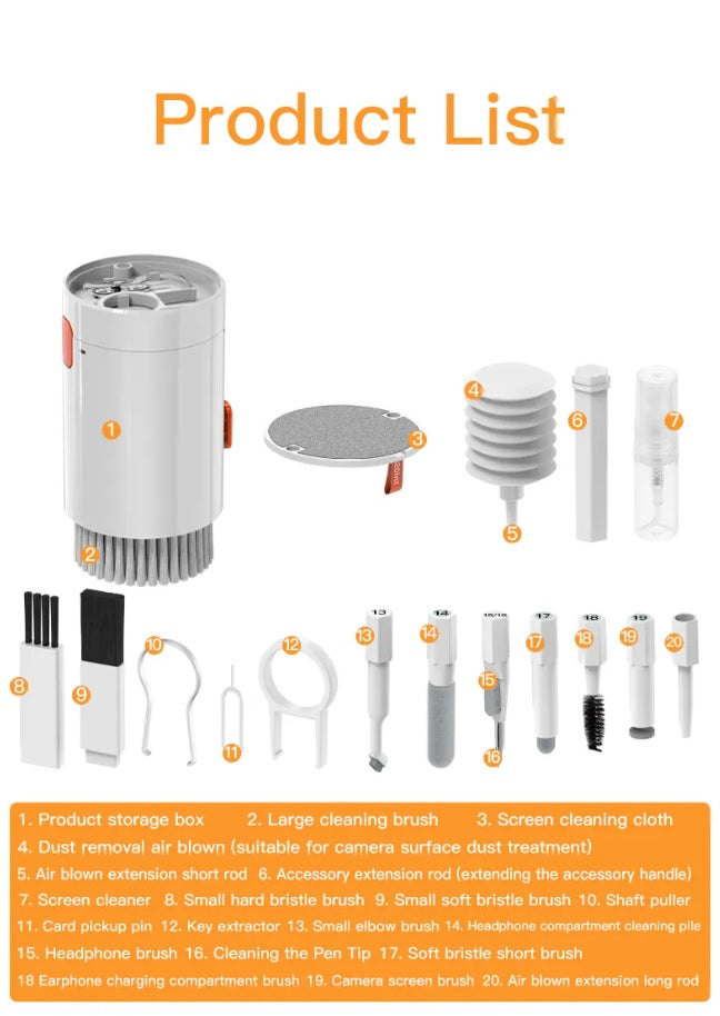 20 in 1 Electronics Cleaner Kit