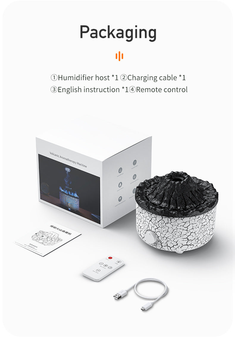 New Volcano Humidifier Aromatherapy Machine