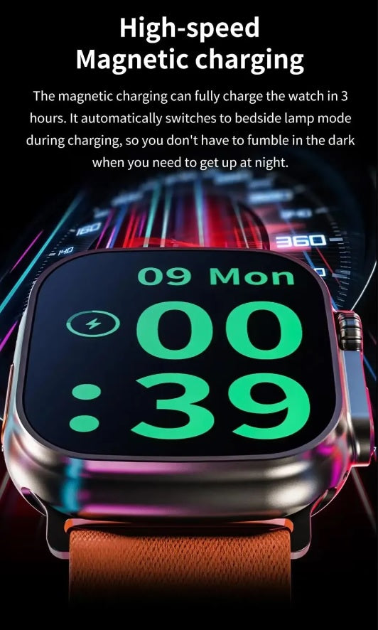 Ultra 8 Pro Smart Watch - 49mm AMOLED Screen