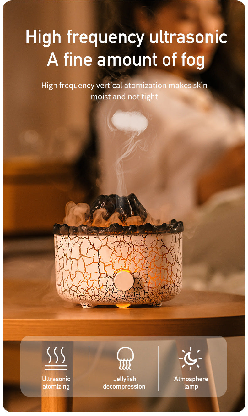 New Volcano Humidifier Aromatherapy Machine