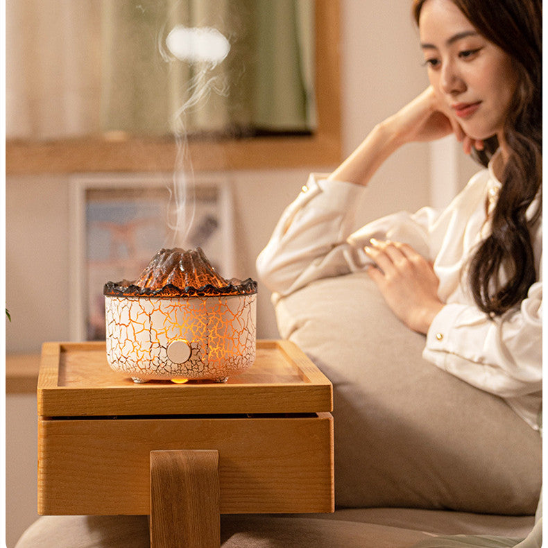 New Volcano Humidifier Aromatherapy Machine