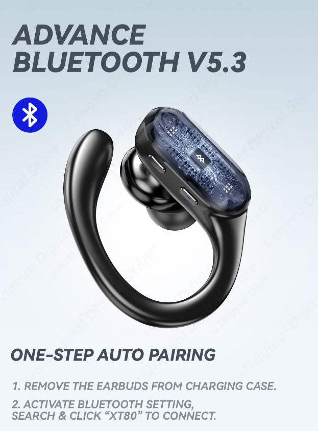 Lenovo XT80 Bluetooth 5.3 Earphones