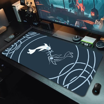 Gaming Desk Pad - Koi Fish Taichi Themes - xxl