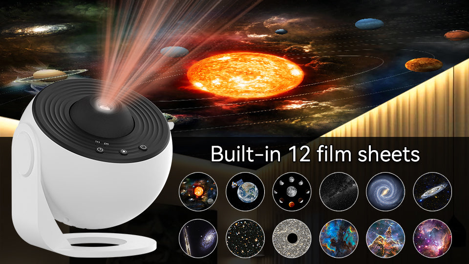 Night Light Galaxy Projector Starry Sky Projector 360° Rotate Planetarium Lamp For Kids Bedroom