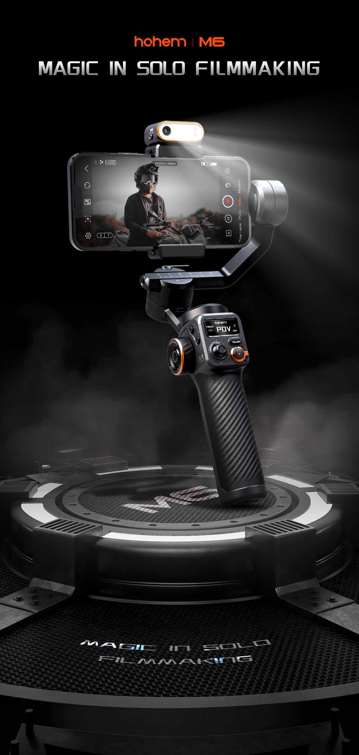 Hohem iSteady M6-Handheld Gimbal-AI 2023