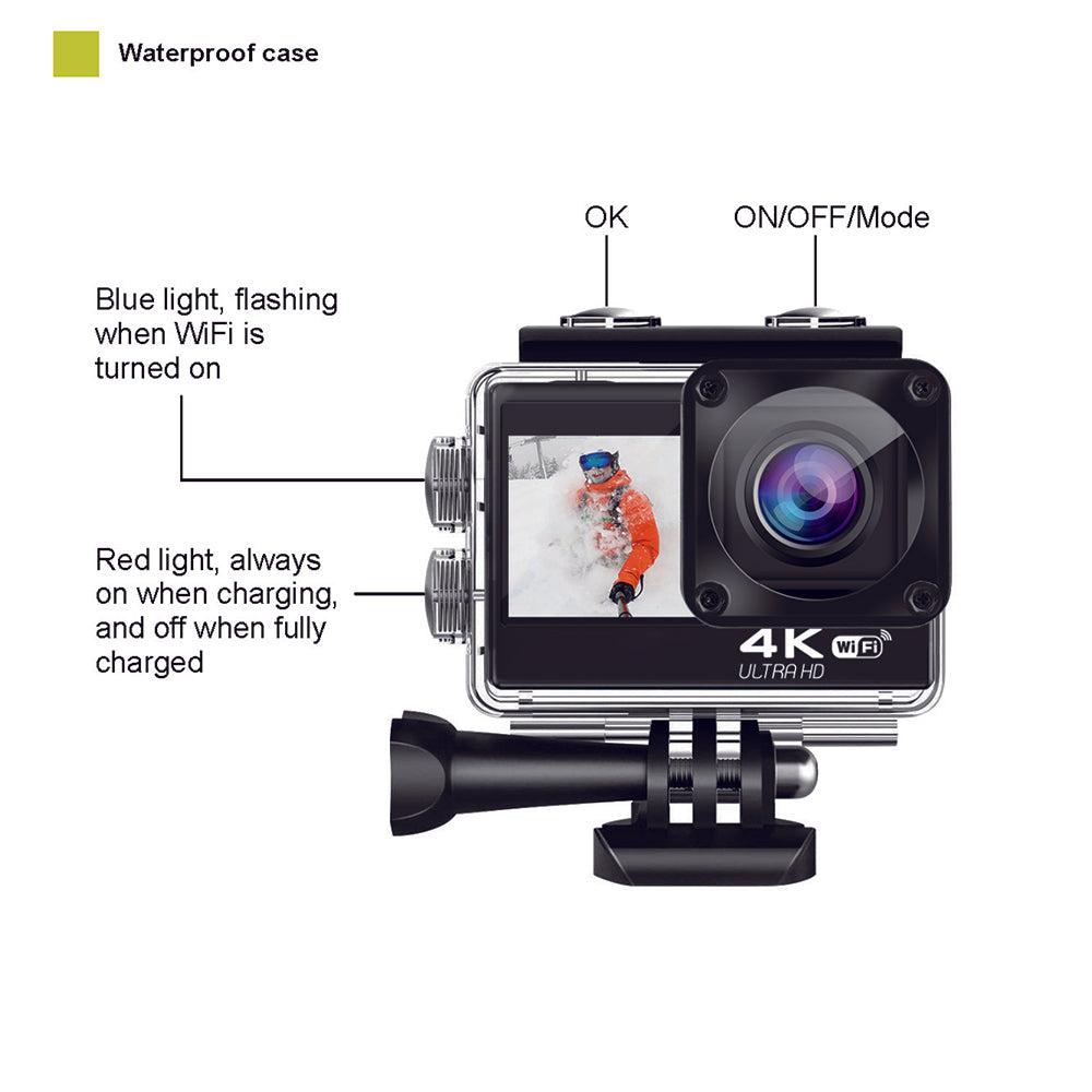 G9 & G9Pro Action Camera 4K 60FPS 24MP