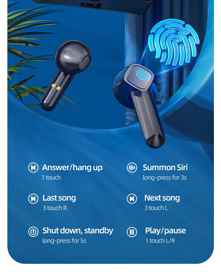 V9 Bluetooth Earbuds