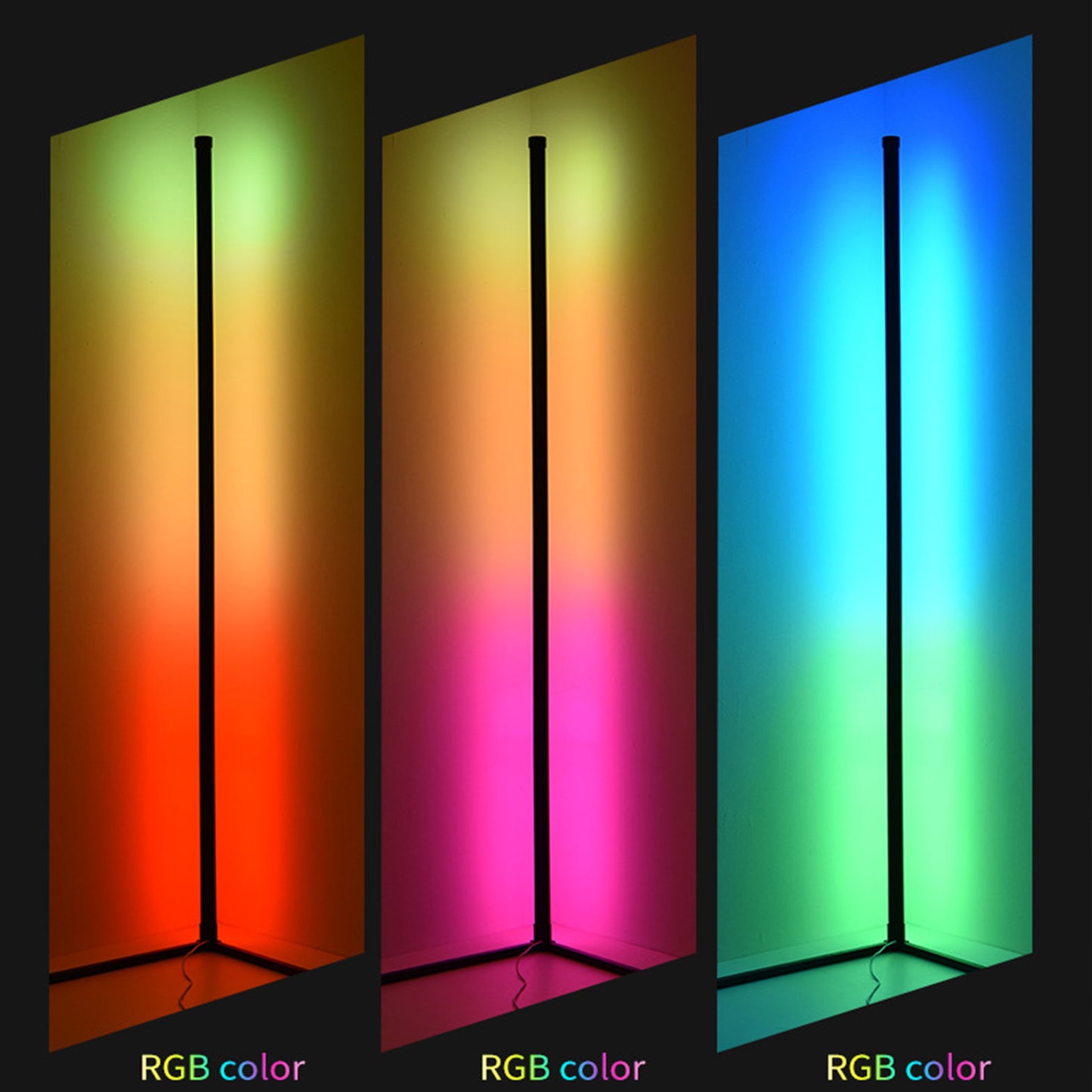 160cm Floor Lamp-Tuya Smart APP-RGB Interior Lighting