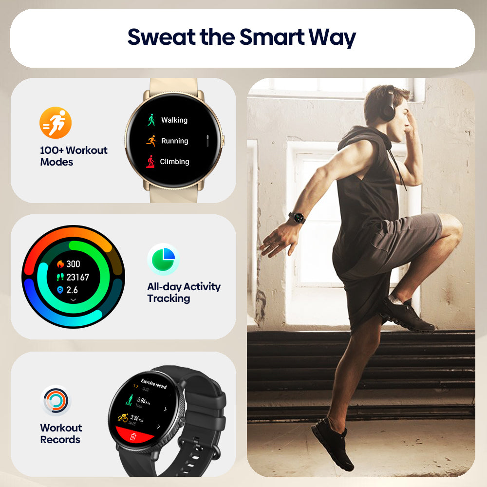 Zeblaze GTR 3 Pro Fitness and Wellness Smart Watch