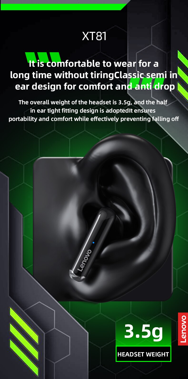 Lenovo Thinkplus XT81 Headset