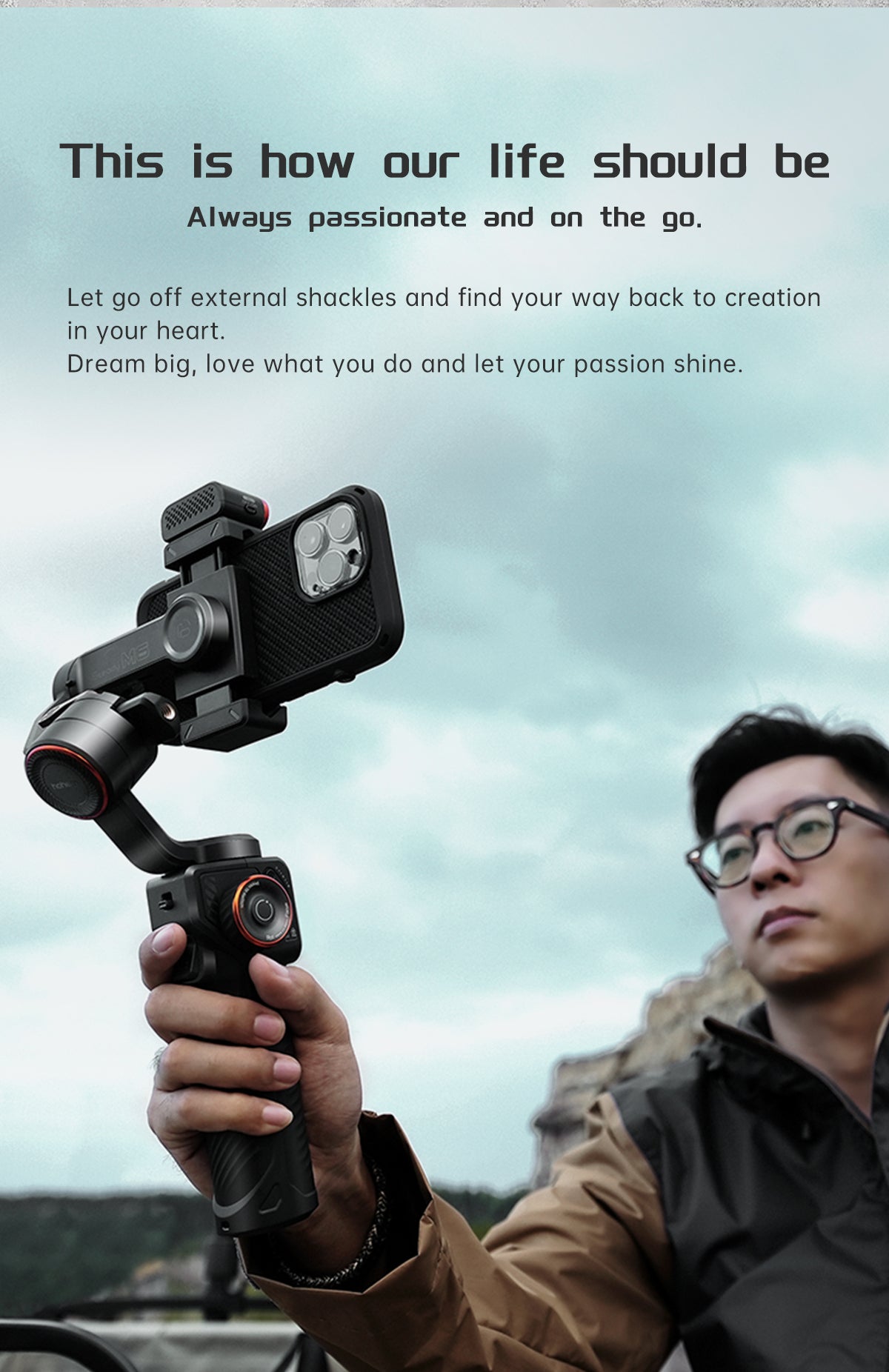 Hohem iSteady M6-Handheld Gimbal-AI 2023