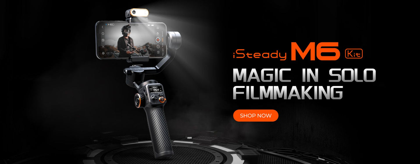 Hohem iSteady M6-Handheld Gimbal-AI 2023