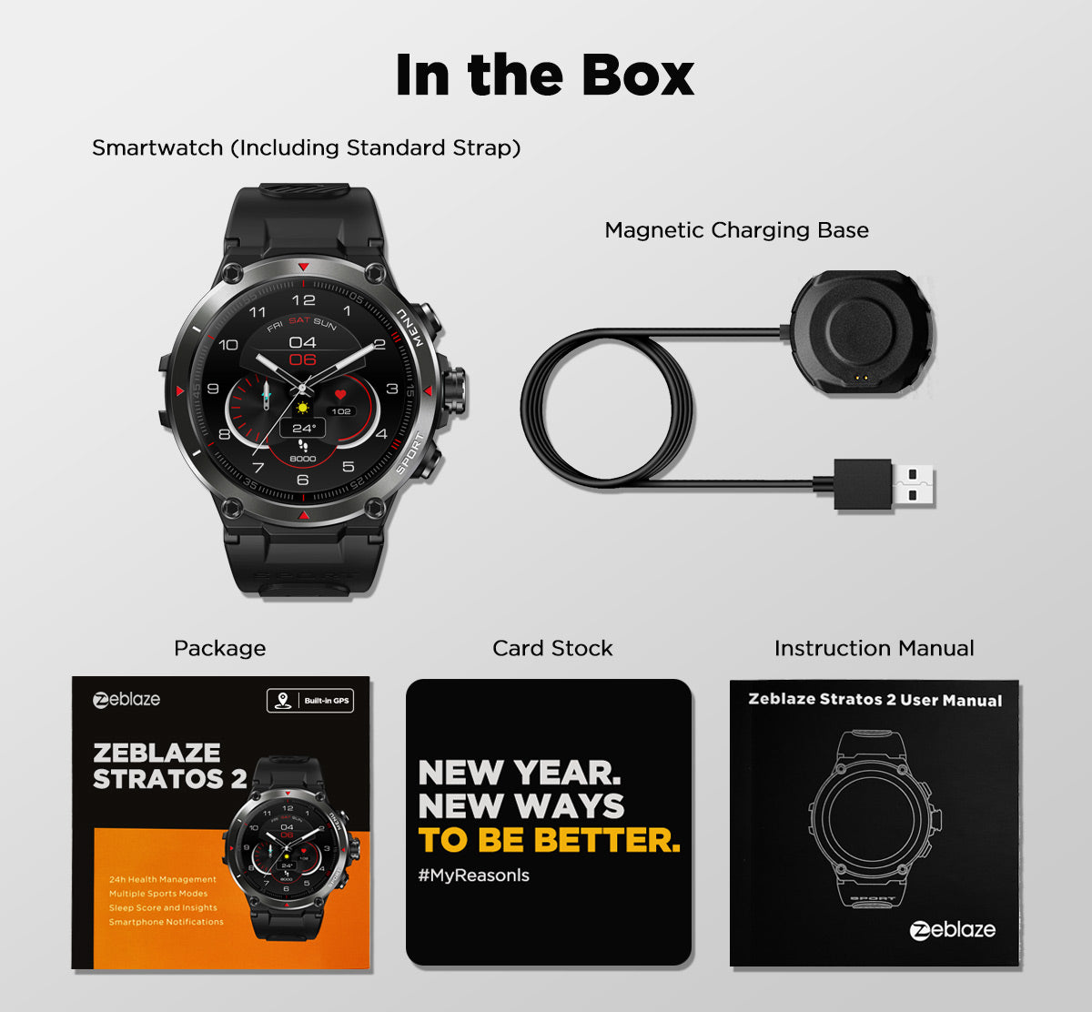 Zeblaze Stratos 2 Smartwatch