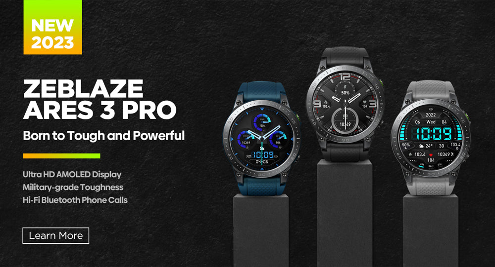 Zeblaze Ares 3 Pro Smart Watch [New 2023]