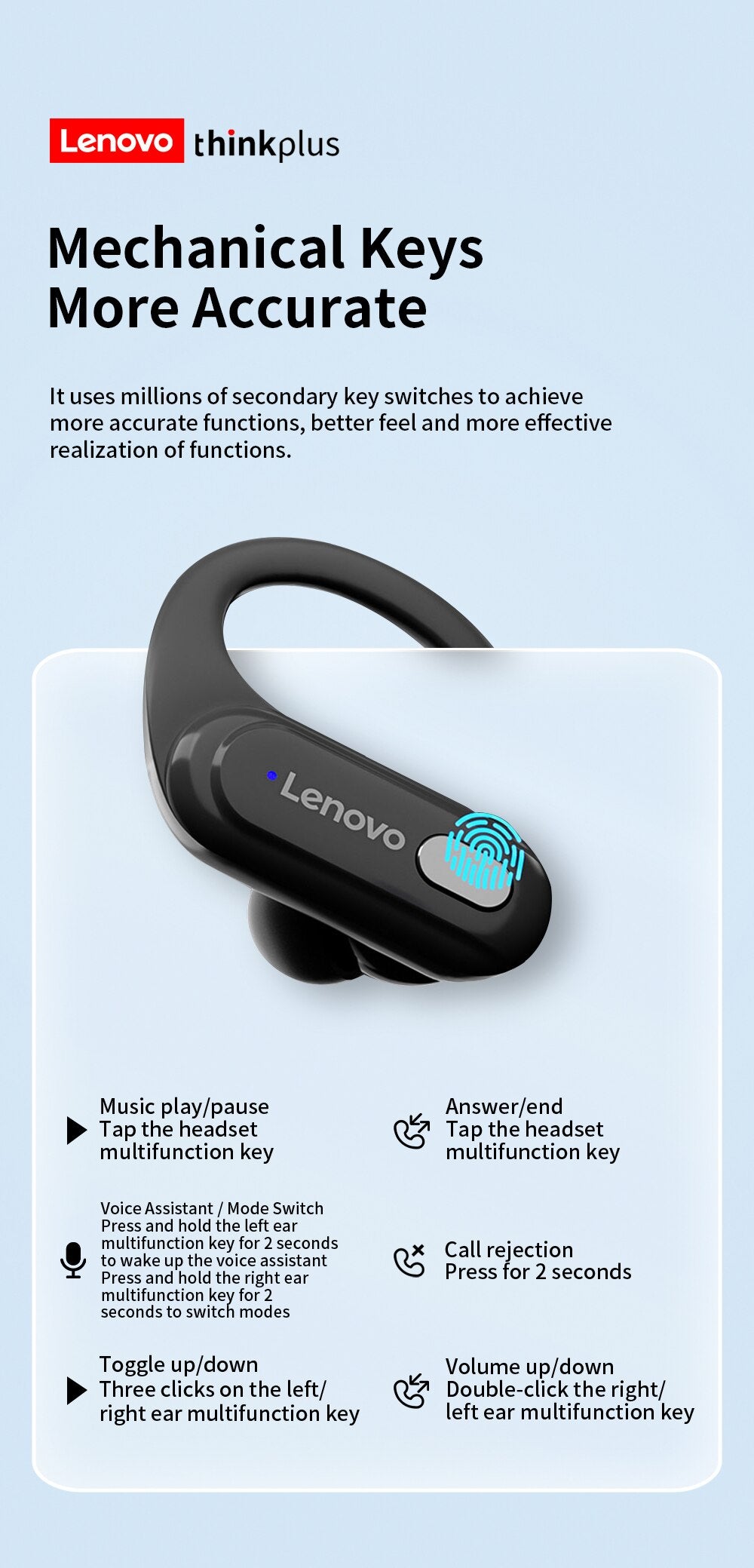 Lenovo Thinkplus XT60B Earphones