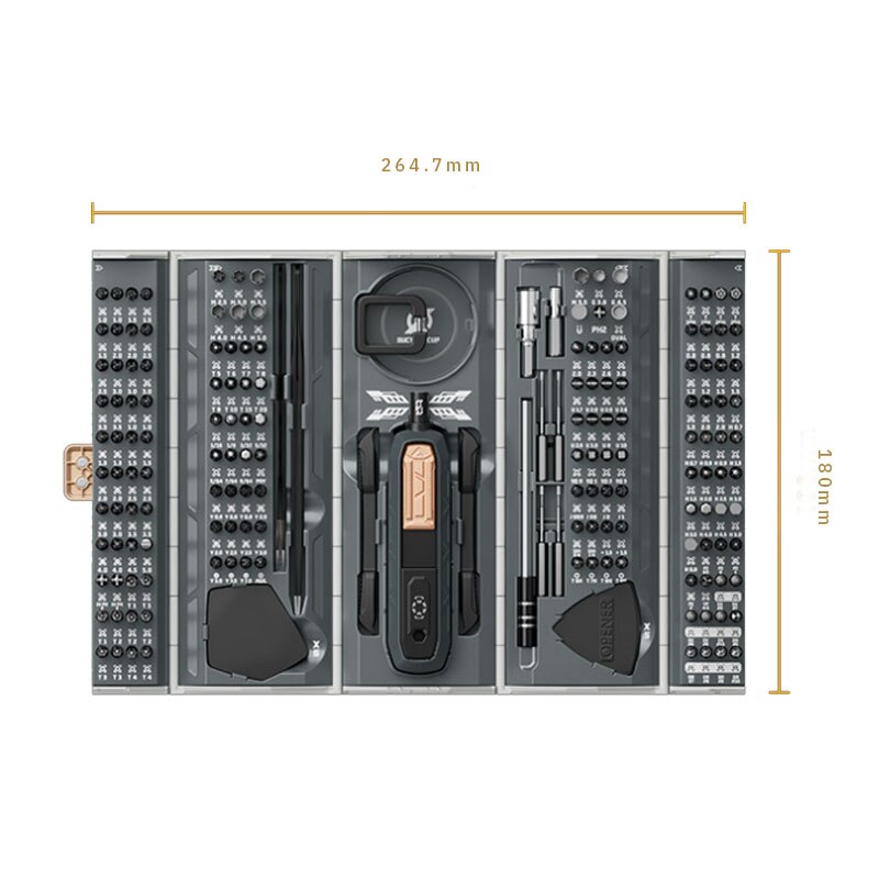 180 in 1 Multifunctional Precision Screwdriver Tool Set