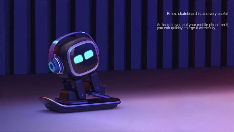 EMO GO HOME + Fence + Smart Light - The Coolest AI Desktop Pet with Personality and Ideas.