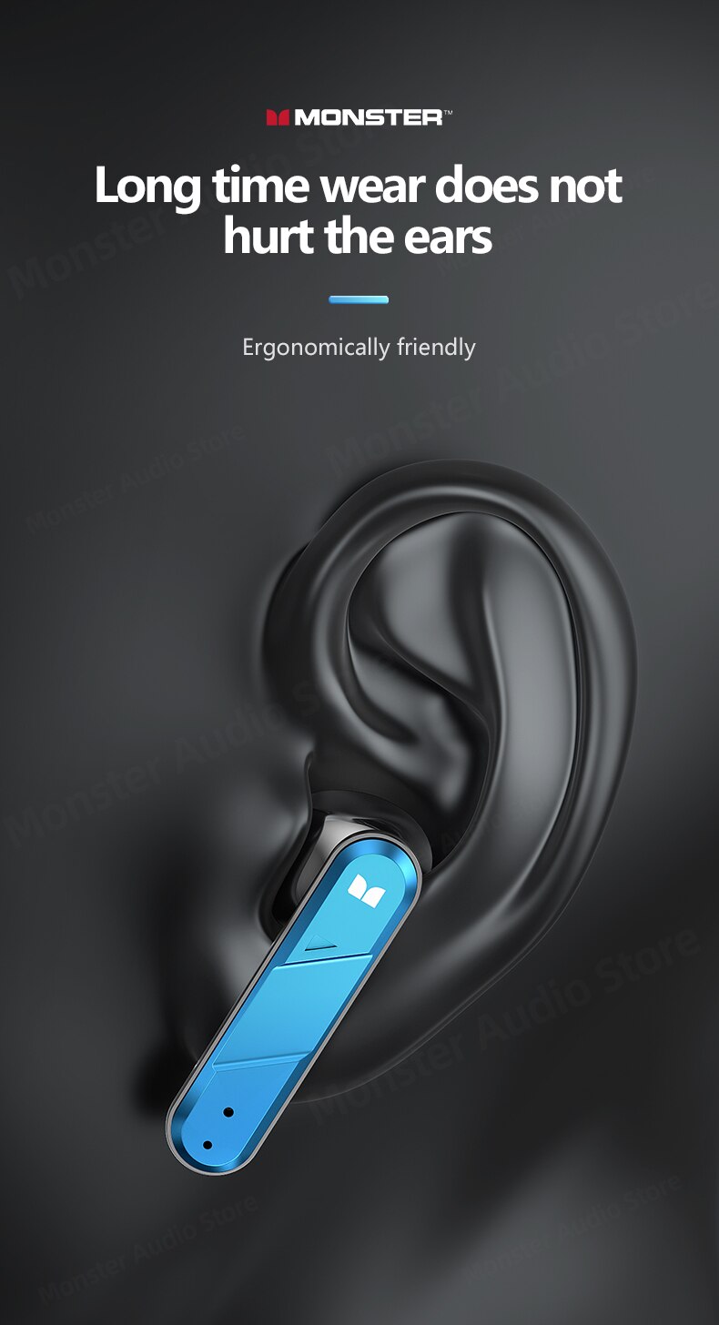 Monster XKT09 Bluetooth 5.2 Earphones