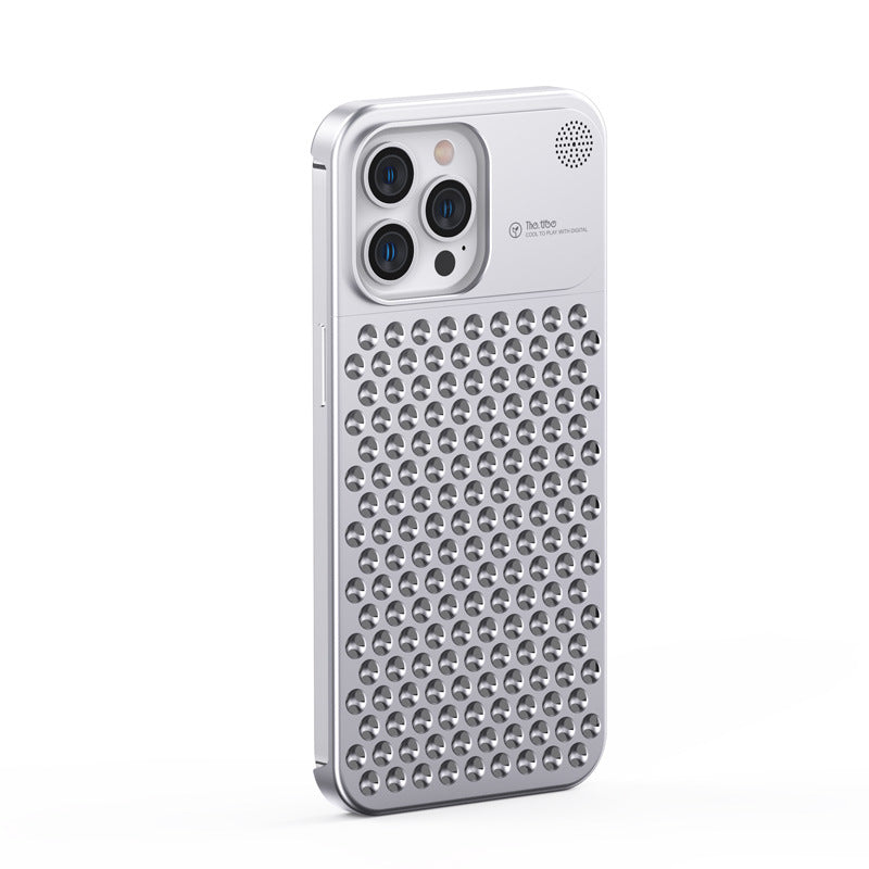 iPhone metal case - cooling - aromatherapy