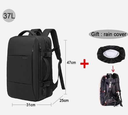 BANGE Travel Business Waterproof Backpack 17.3 Laptop Pocket