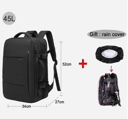 BANGE Travel Business Waterproof Backpack 17.3 Laptop Pocket