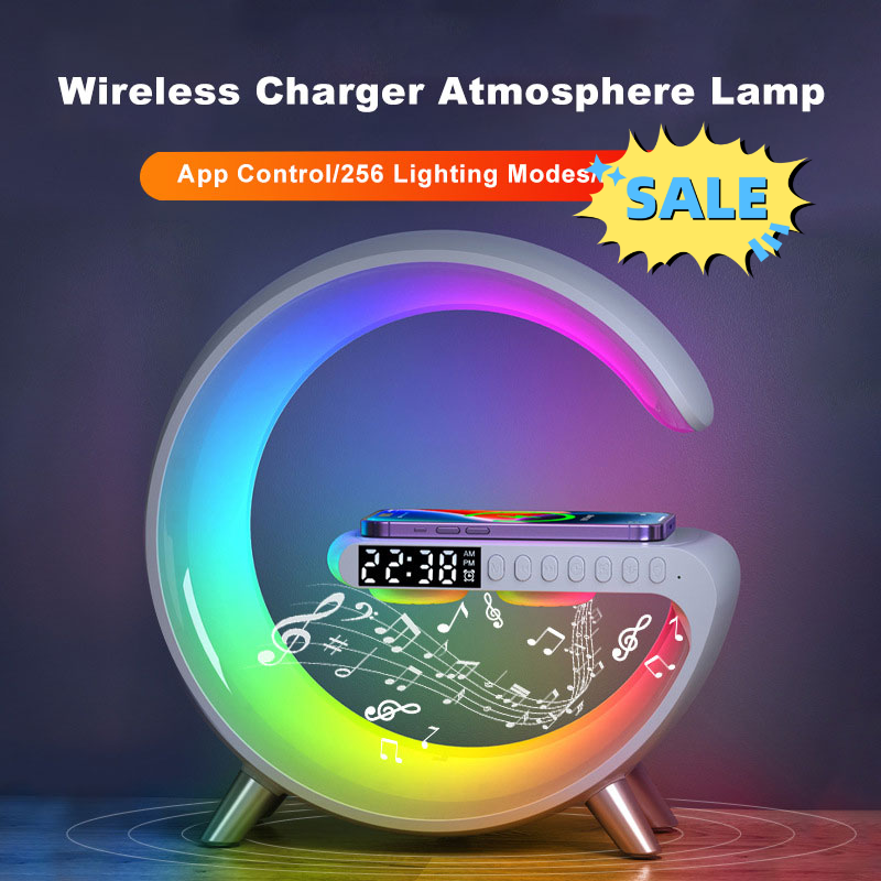 2023 New Intelligent G Shaped LED Lamp Charger