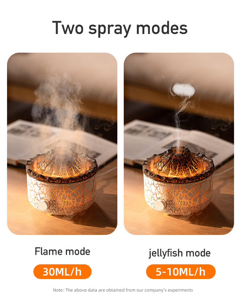 New Volcano Humidifier Aromatherapy Machine