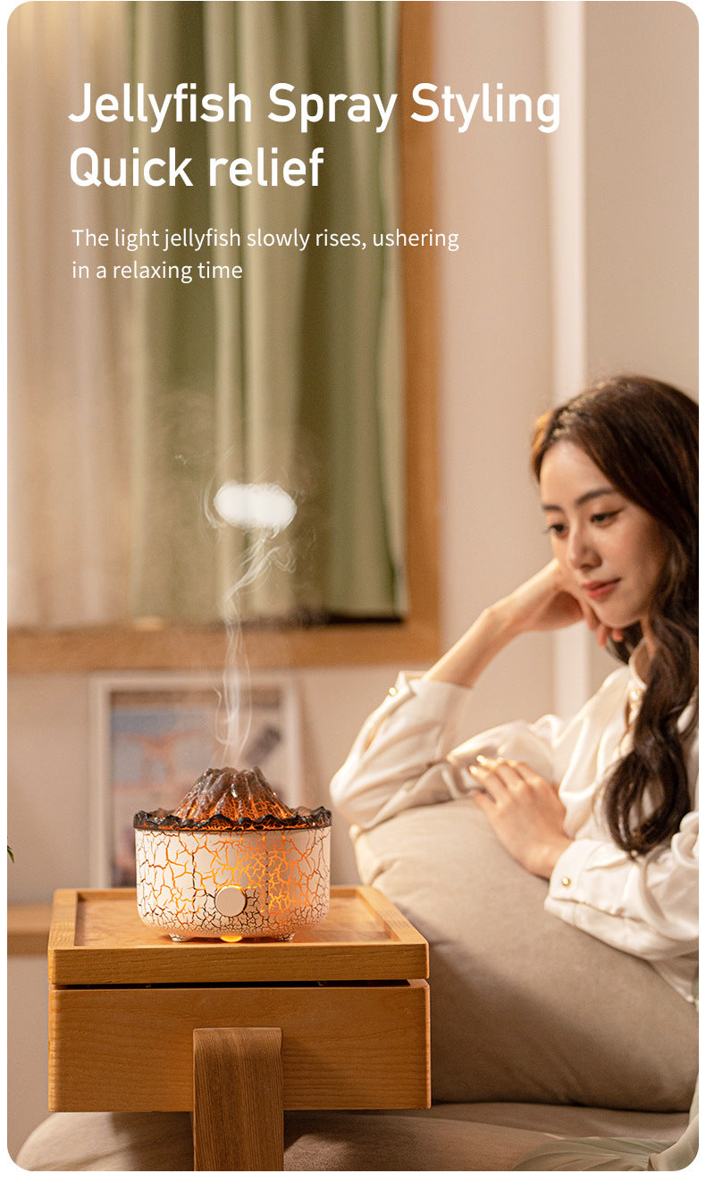 New Volcano Humidifier Aromatherapy Machine