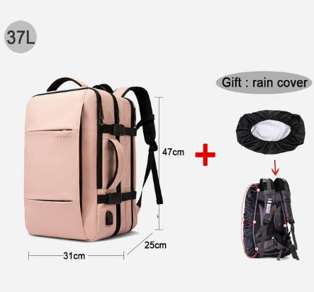 BANGE Travel Business Waterproof Backpack 17.3 Laptop Pocket