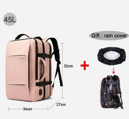 BANGE Travel Business Waterproof Backpack 17.3 Laptop Pocket