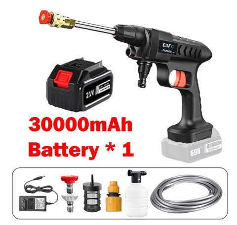 High Pressure Water Gun-Wireless-Up to 30000mAh-300W-60Bar