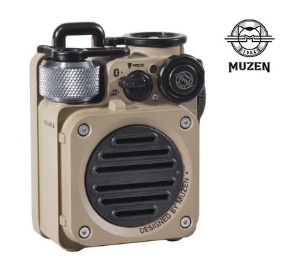 MUZEN Wild Mini Bluetooth 5.0 Wireless Speaker Waterproof Outdoor Travel Retro Art Birthday Present Creative Christmas Gift