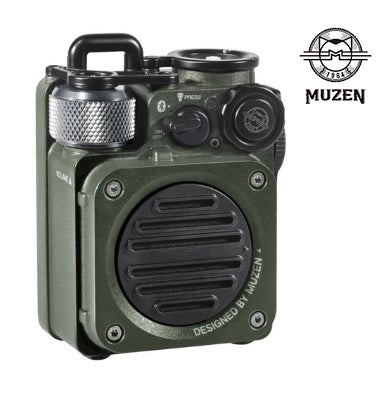 MUZEN Wild Mini Bluetooth 5.0 Wireless Speaker Waterproof Outdoor Travel Retro Art Birthday Present Creative Christmas Gift