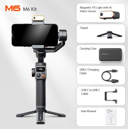 Hohem iSteady M6-Handheld Gimbal-AI 2023