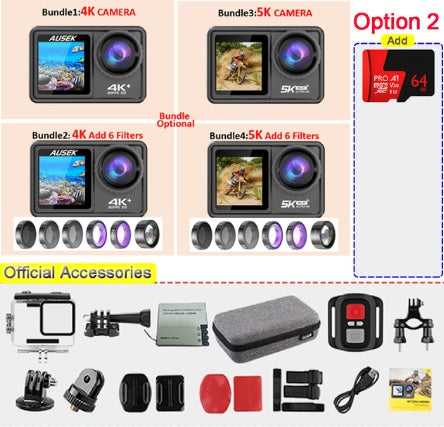 Action Camera 5K & 4K