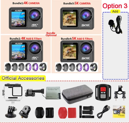 Action Camera 5K & 4K